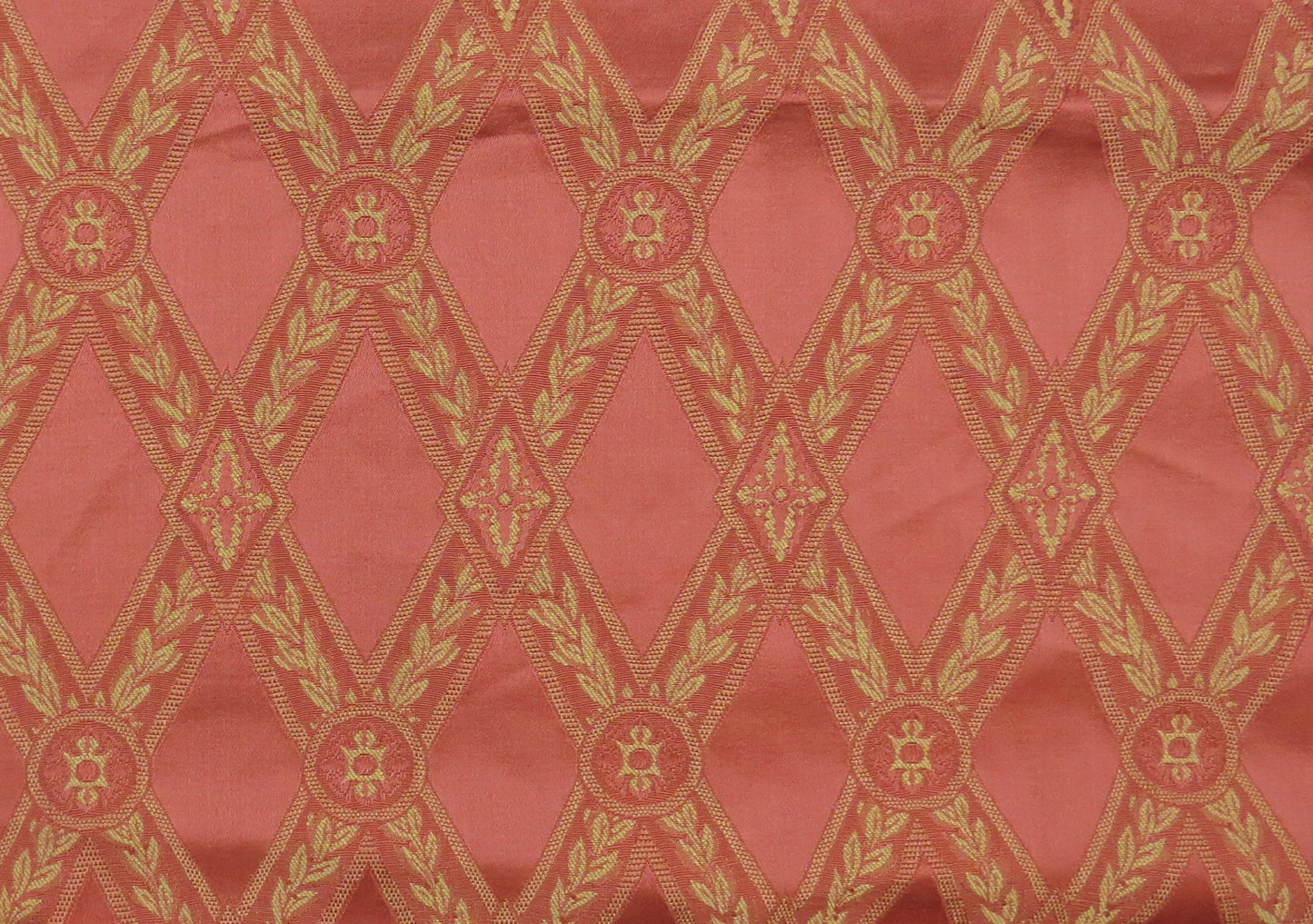 Romo Diamond Salmon Linen Upholstery Fabric - Soft Options upholstery trim
