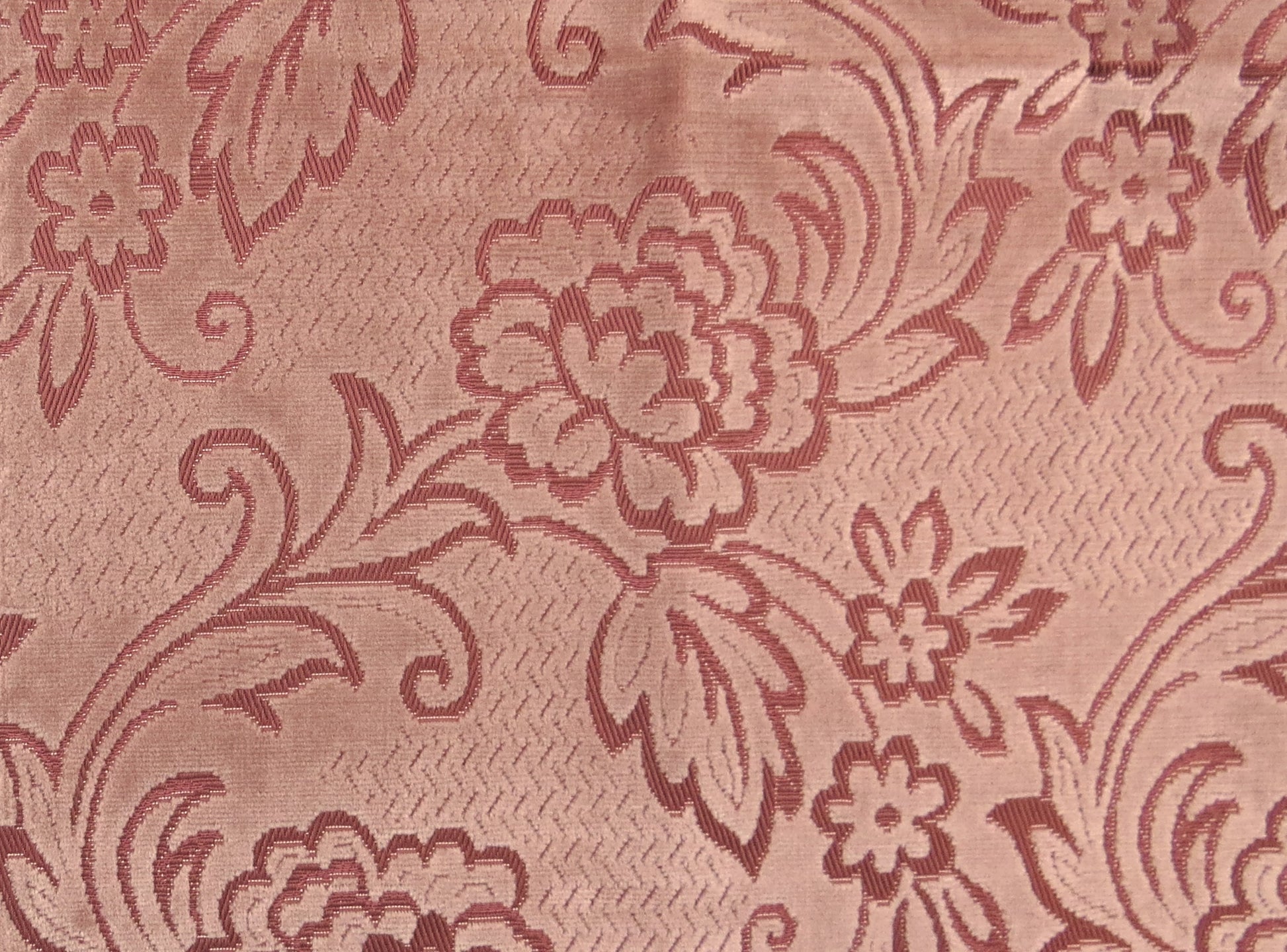 Camden Embossed Floral Velvet Upholstery Fabric