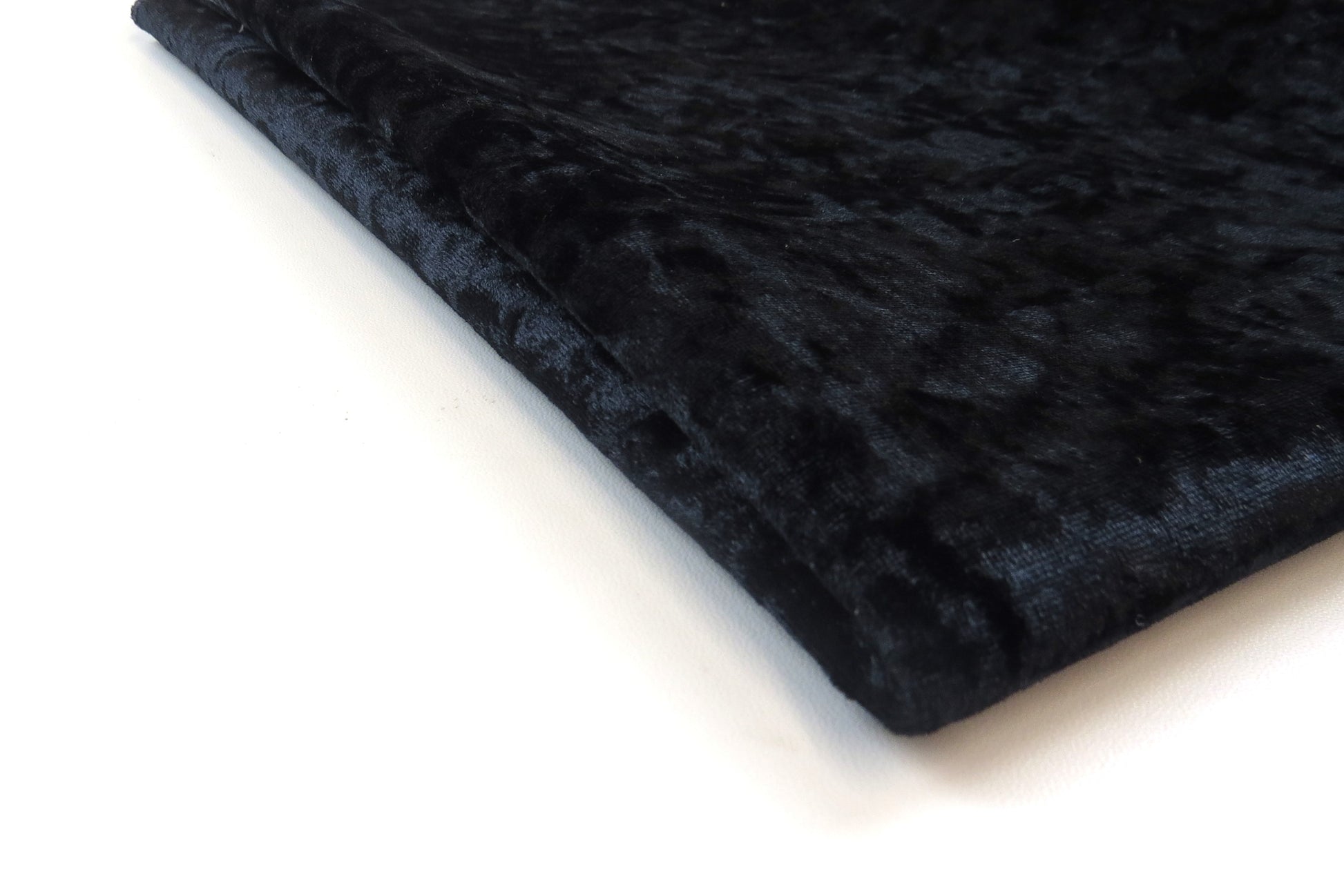 Rosemount Shimmer Ebony Velvet Upholstery Fabric