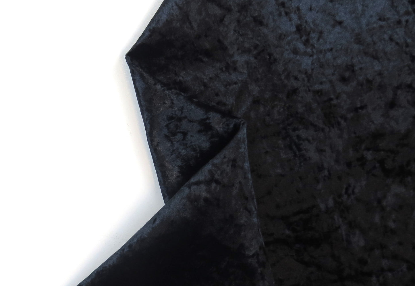 Rosemount Shimmer Ebony Velvet Upholstery Fabric