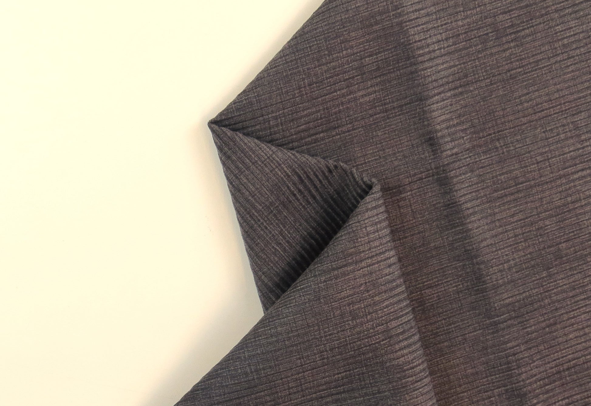 Rome Iron Ribbed Chenille Upholstery Fabric