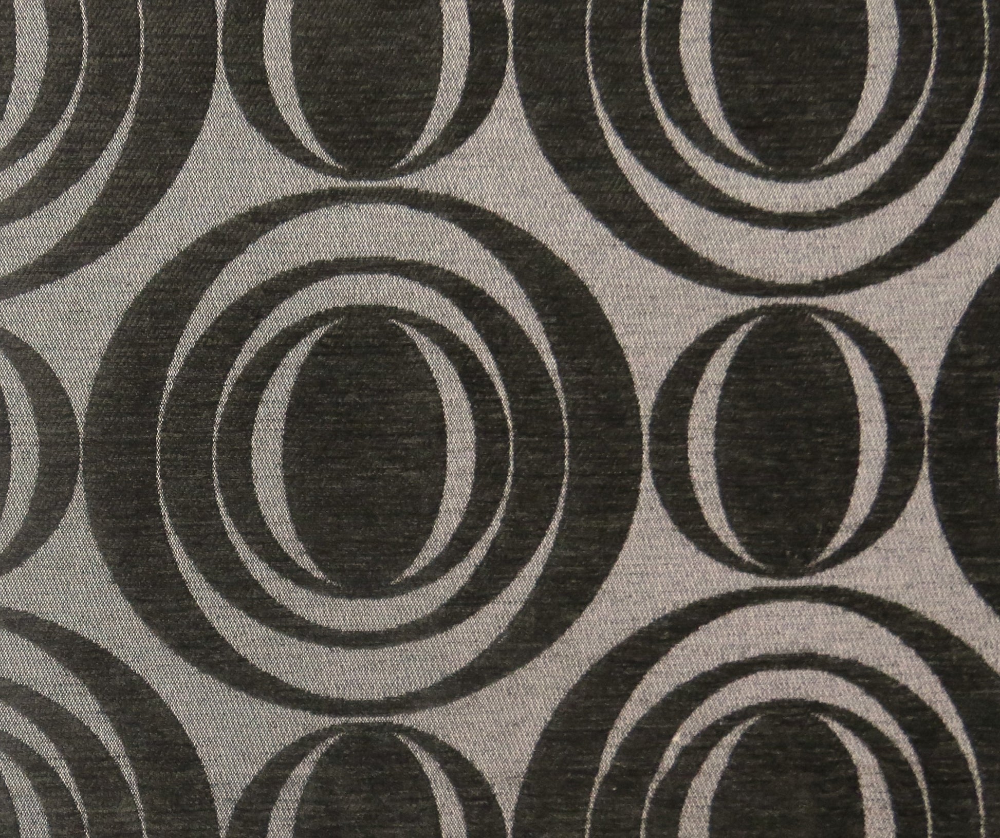Longden Dark Fog Brocade Upholstery Fabric