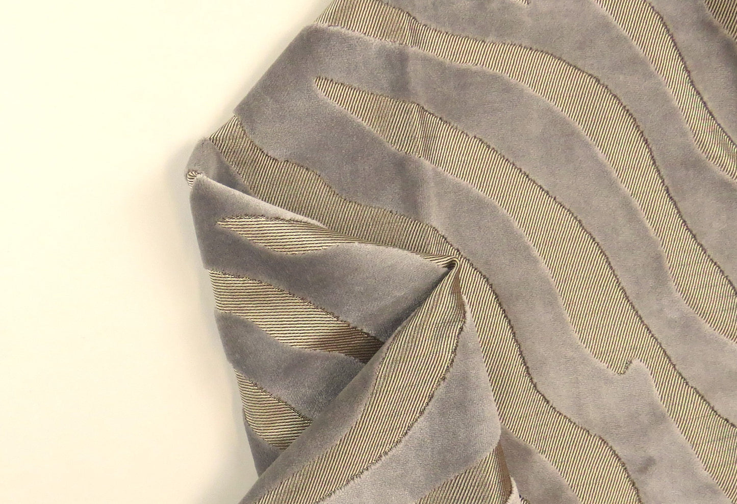 Zimbabwe Animal Print Velvet Upholstery Fabric
