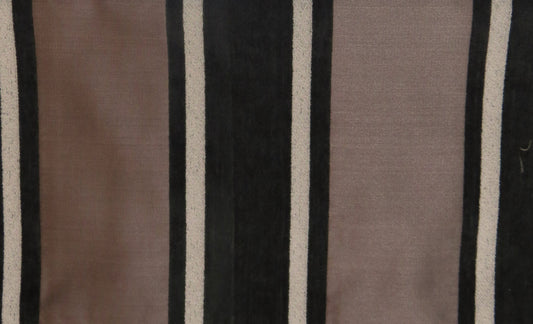 Buckingham Satin Velvet Stripe Brocade Upholstery Fabric - Soft Options upholstery trim