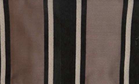 Buckingham Satin Velvet Stripe Brocade Upholstery Fabric - Soft Options upholstery trim