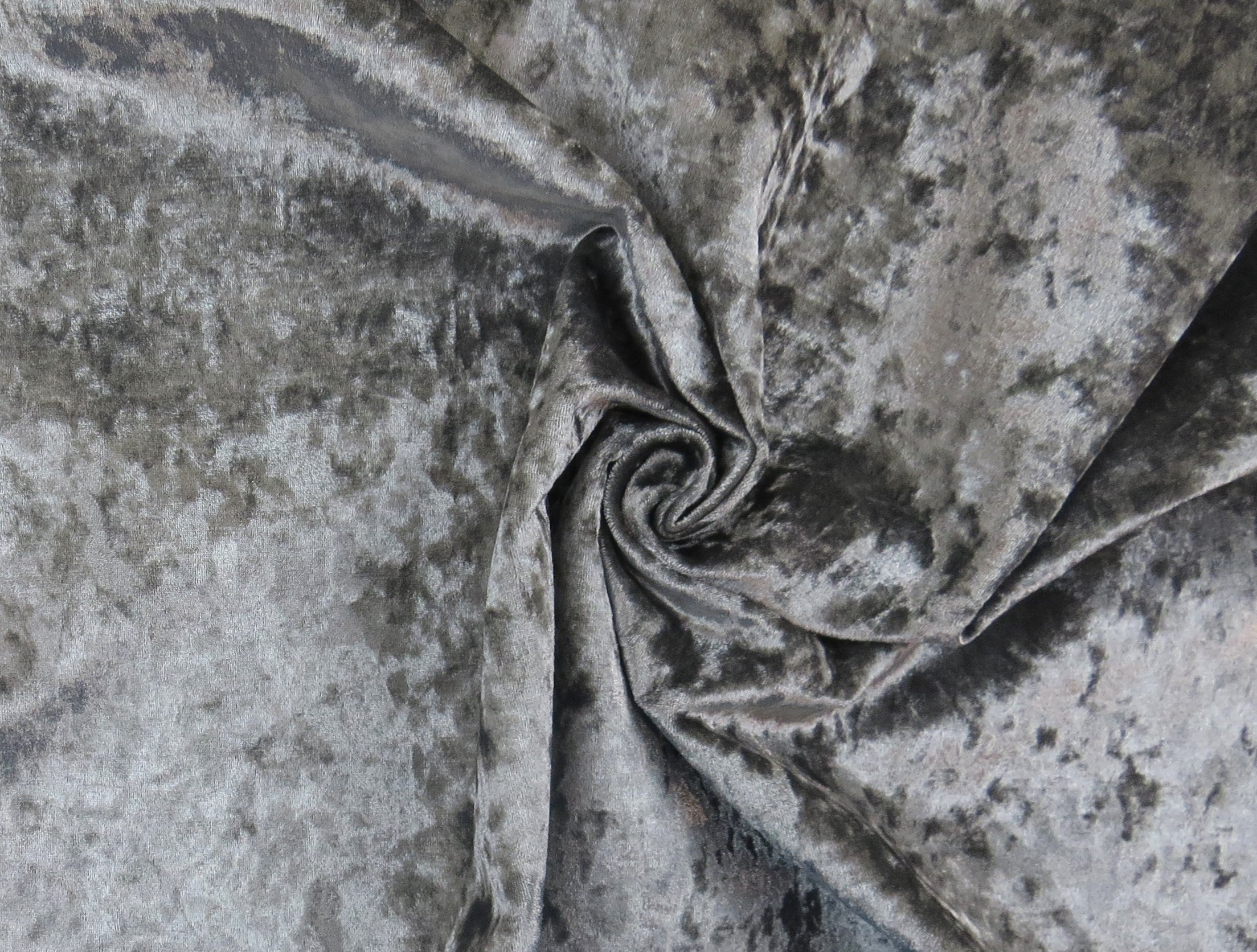 Rosemount Shimmer Steel Crushed Velvet Upholstery Fabric - Soft Options upholstery trim Soft Options Fabric Supplies