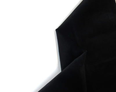 Malta Black Velvet Upholstery Fabric - Soft Options upholstery trim