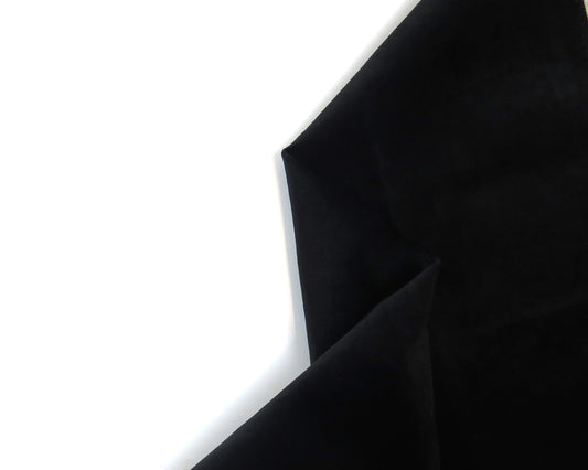 Malta Black Velvet Upholstery Fabric - Soft Options upholstery trim