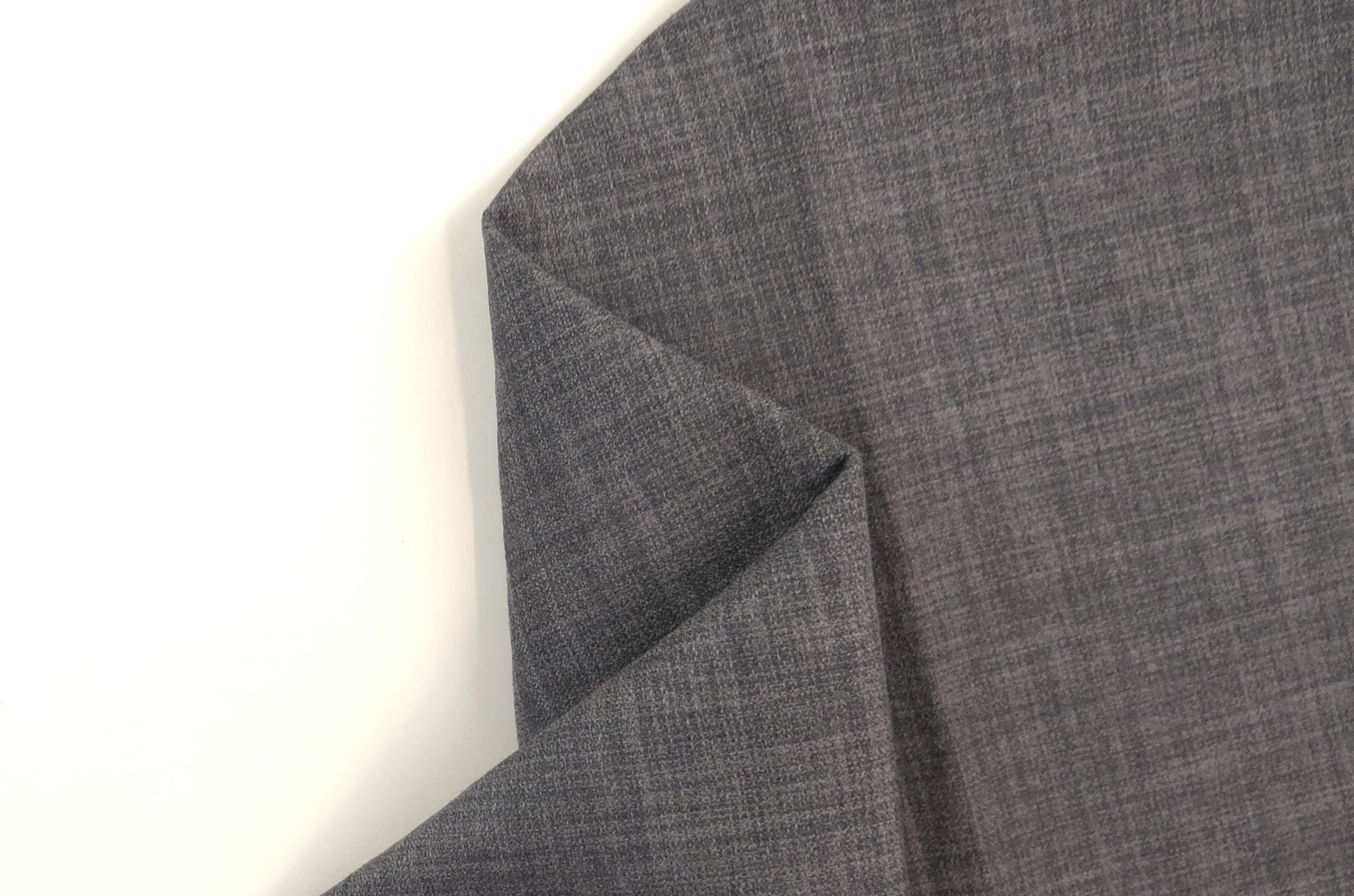Lana Grey Flat Weave Upholstery Fabric