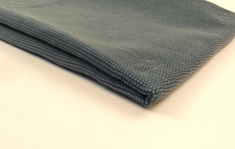 Gradius Gerippter Blauer Chenille-Polsterstoff