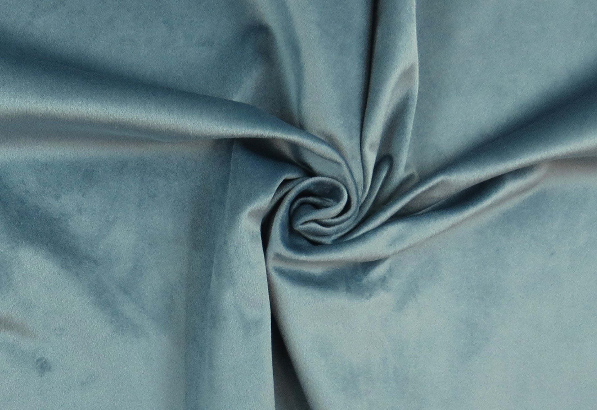 Stokesley Sky Blue Velvet Upholstery Fabric