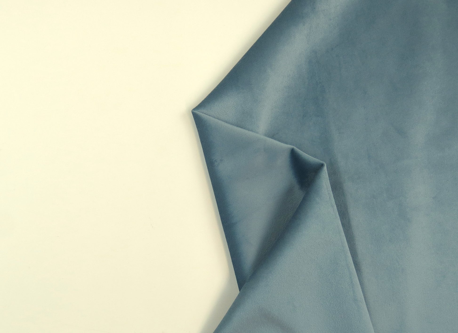 Stokesley Sky Blue Velvet Upholstery Fabric