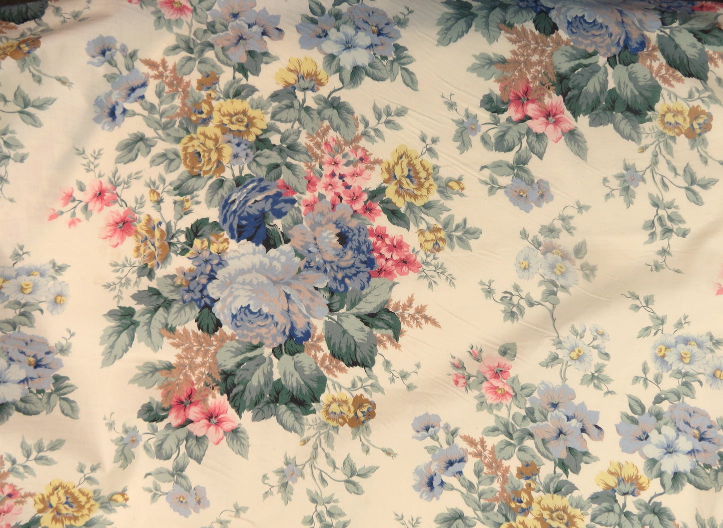 Victoria Posey Print Cotton Upholstery Fabric - Soft Options upholstery trim