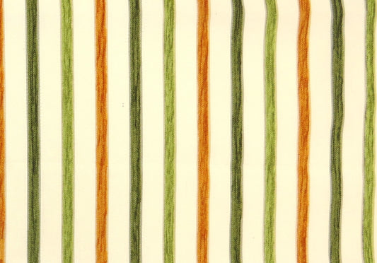 Sophie Stripe Greens Chenille Upholstery Fabric - Double Width - Soft Options upholstery trim