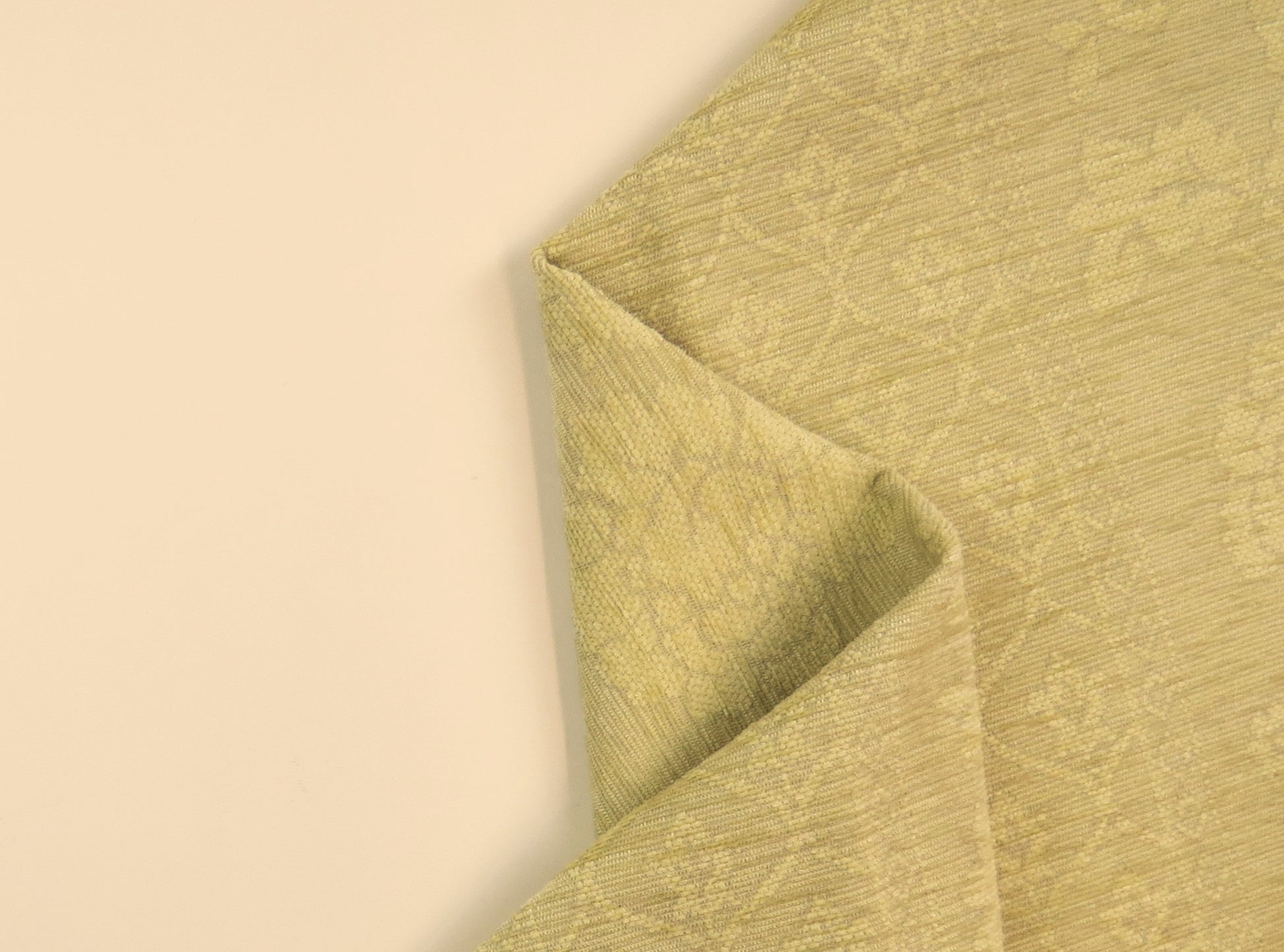 Romo Apple Green Chenille Upholstery Fabric