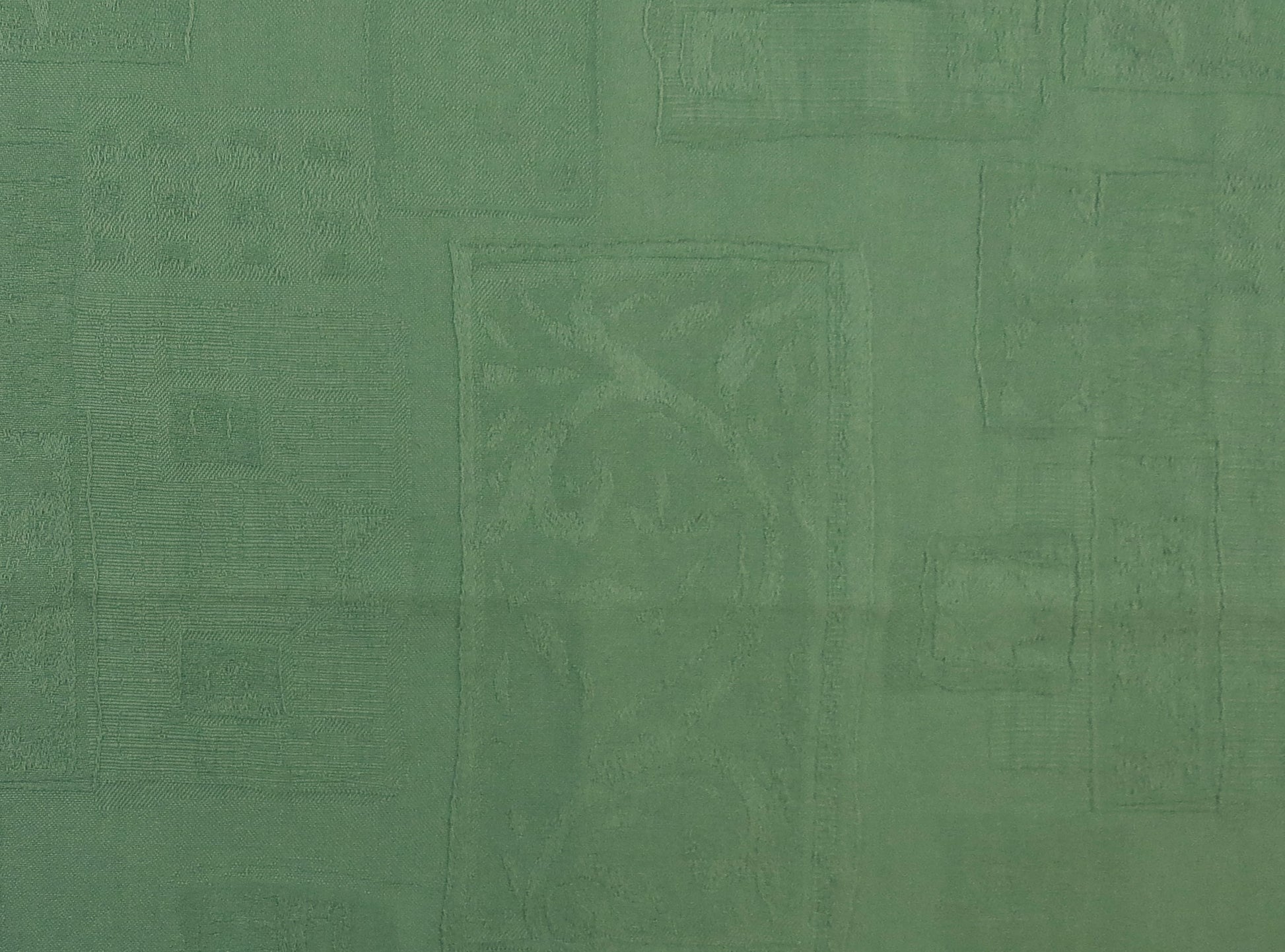 Costerico Abstract Fern Green Cotton Upholstery Fabric