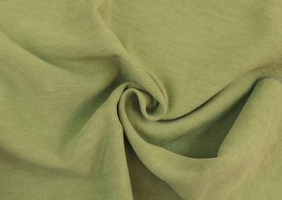Johnston Apple Tree Green Chenille Upholstery Fabric - Soft Options upholstery trim