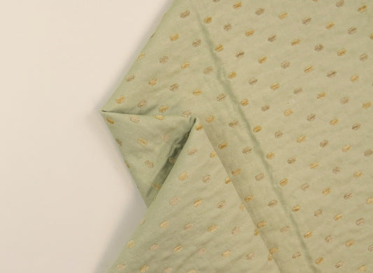 Gradius Fern Green Brocade Upholstery Fabric