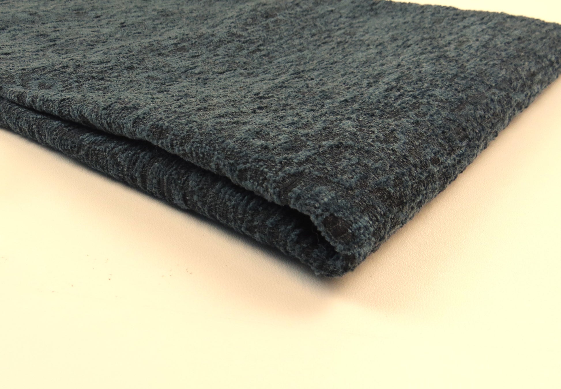 Gradius Blue Bubble Chenille Upholstery Fabric