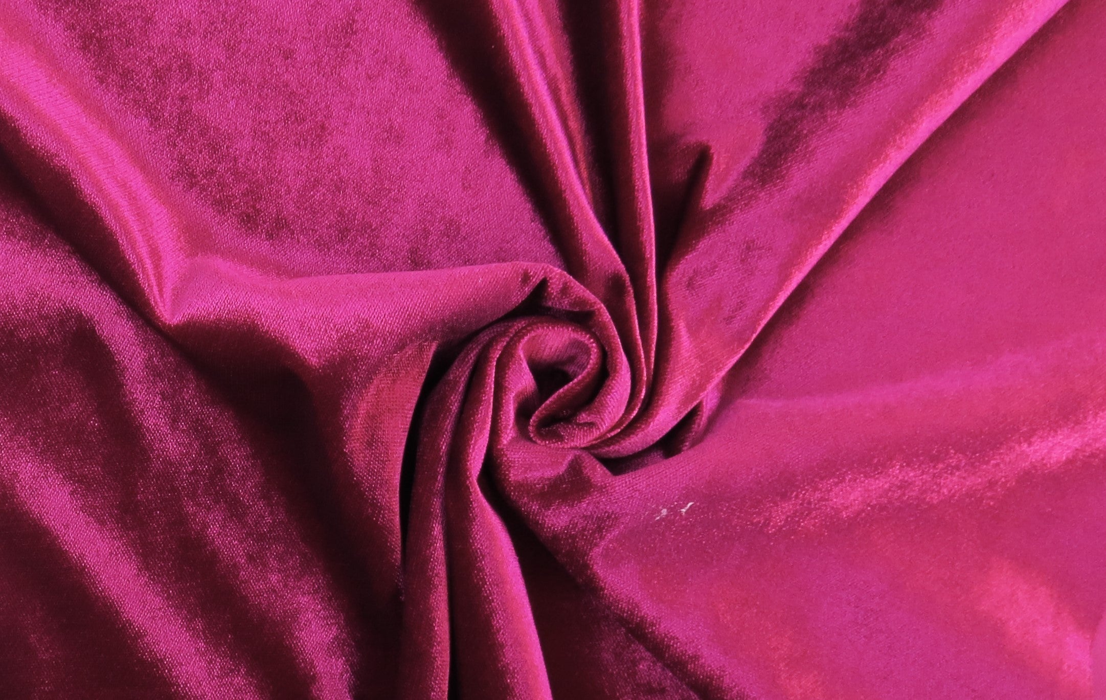 Shimmer Shocking Pink Velvet Upholstery Fabric - Soft Options upholstery trim Soft Options Fabric Supplies