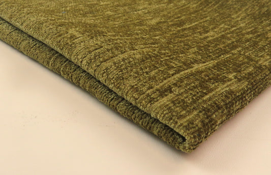 Carole Slub Croc Green Chenille Upholstery Fabric - Soft Options upholstery trim