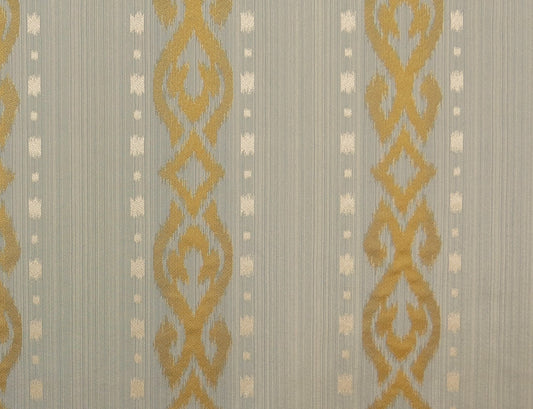 Renaissance Blue And Gold Brocade Upholstery Fabric - Soft Options upholstery trim