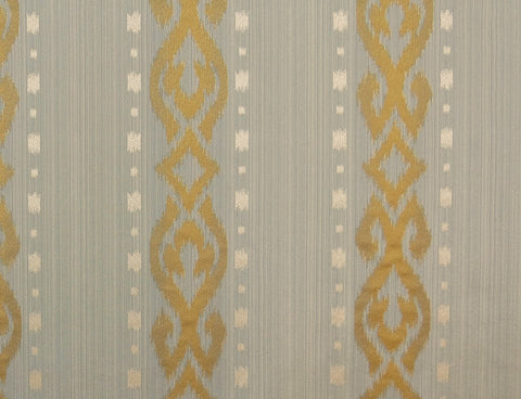 Renaissance Blue And Gold Brocade Upholstery Fabric - Soft Options upholstery trim