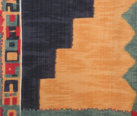 Denim Patch Cotton Upholstery Fabric - Soft Options upholstery trim
