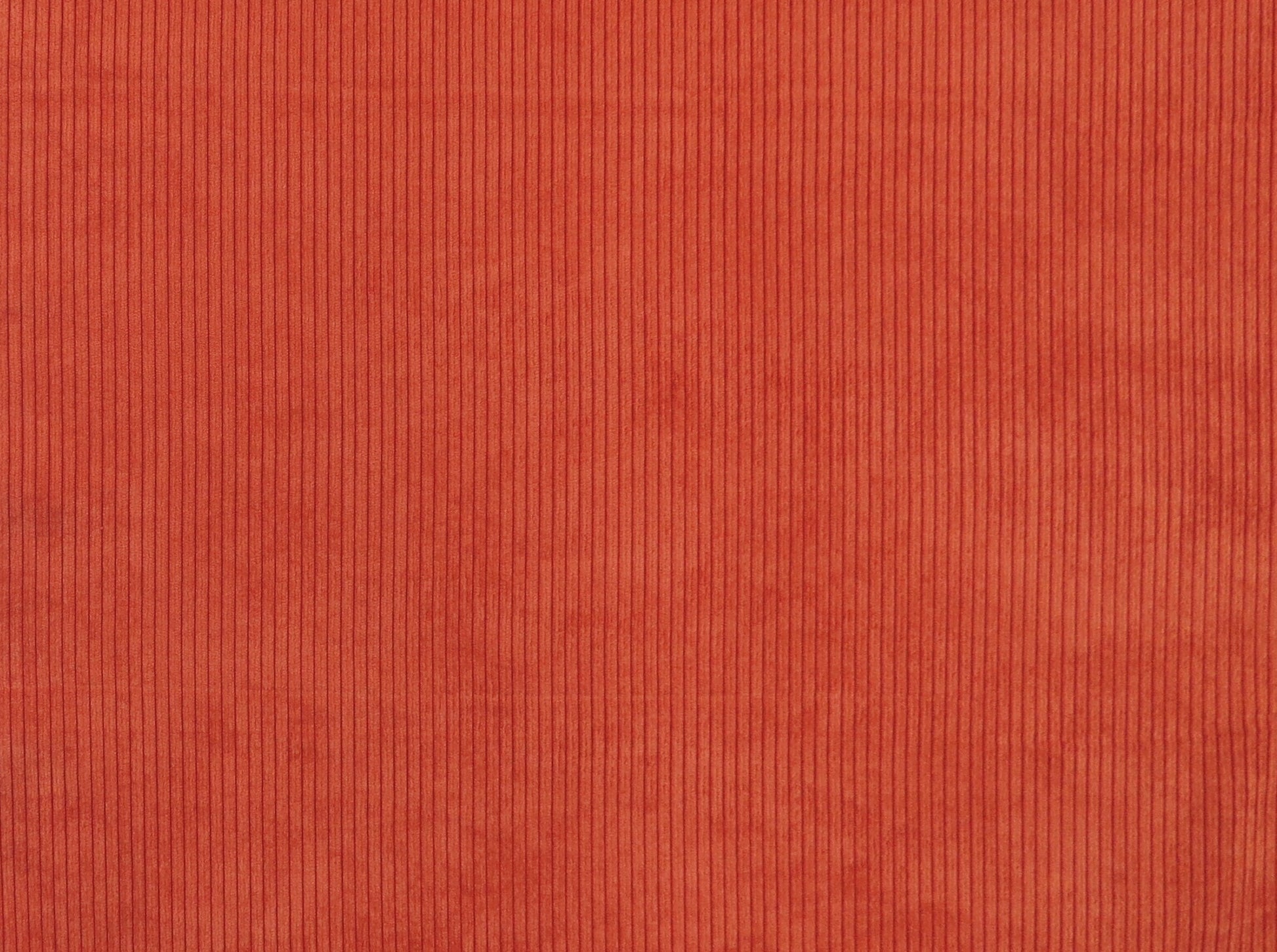 Coral Soft Ribbed Cord Chenille Upholstery Fabric