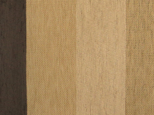 Mixed Natural Stripe Chennile Upholstery Fabric - Soft Options upholstery trim