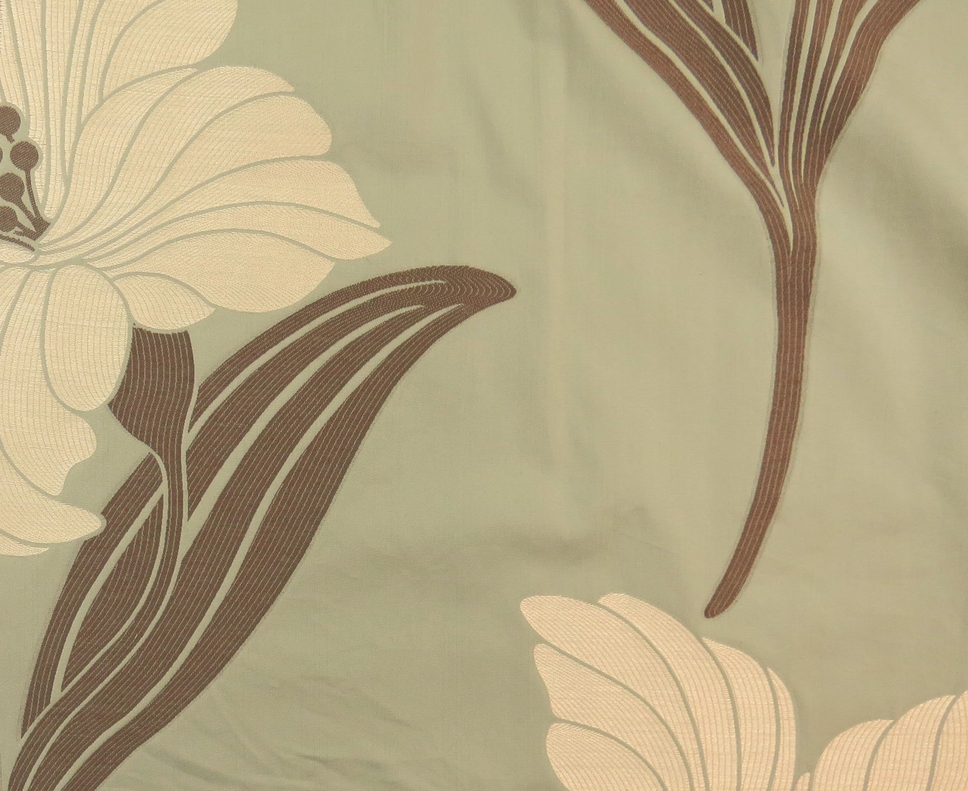 Boston Jumbo Flower Brocade Upholstery Fabric