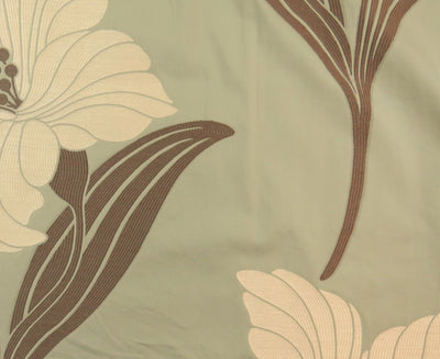 Boston Jumbo Flower Brocade Upholstery Fabric - Soft Options upholstery trim