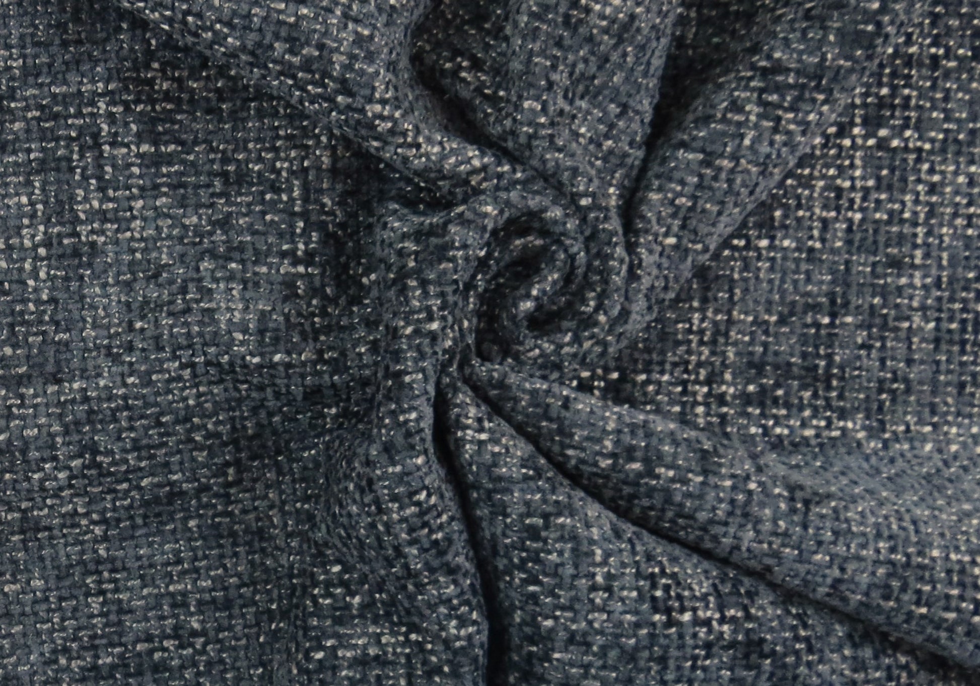 Hopsack Pewter Heavy Weave Upholstery Fabric
