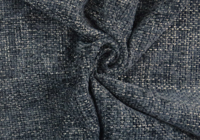 Hopsack Pewter Heavy Weave Upholstery Fabric - Soft Options upholstery trim