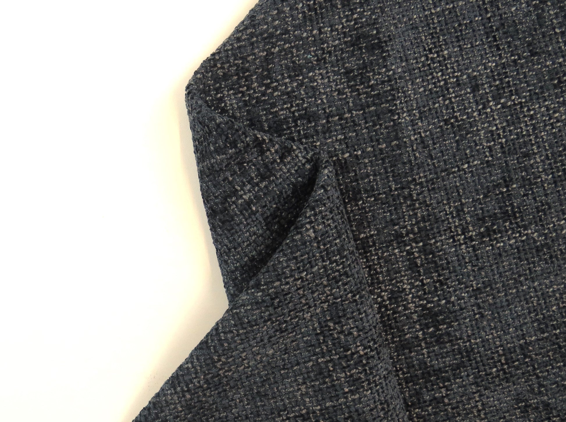 Hopsack Pewter Heavy Weave Upholstery Fabric