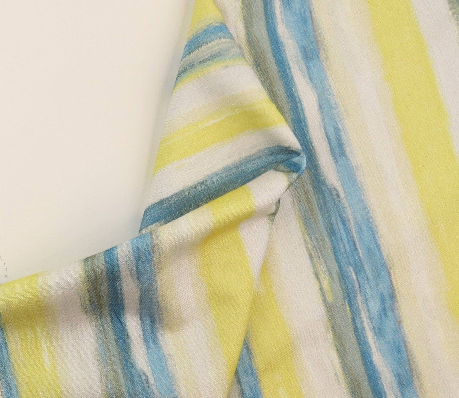May Sunshine Indian Linen Upholstery Fabric