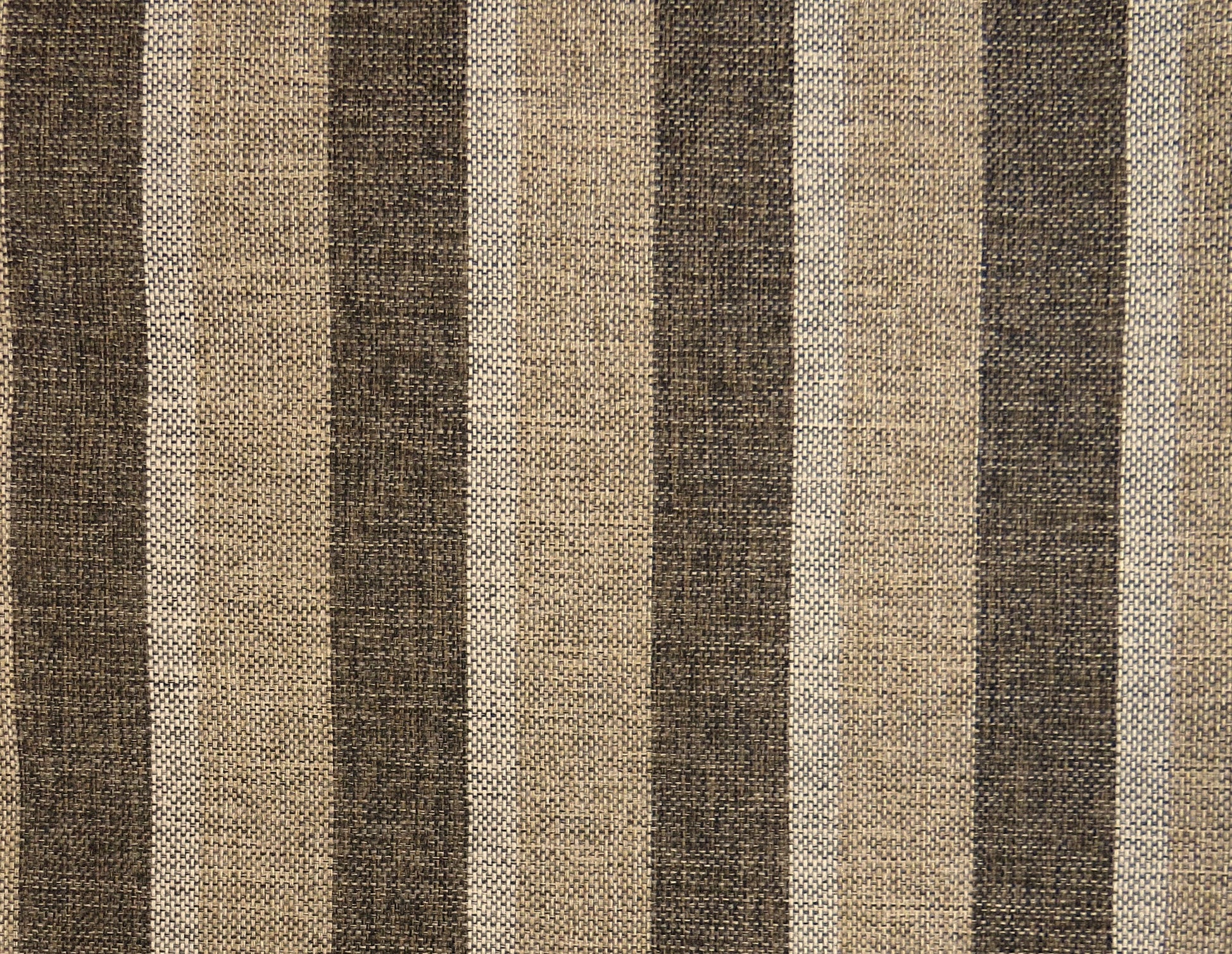 Gleneagles Stripe Nutmeg Flat Weave Upholstery Fabric