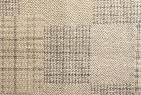 Natural Trellis Flat Weave Upholstery Fabric - Soft Options upholstery trim