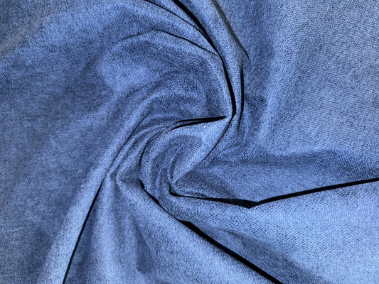 Darcy Saphire Suede Feel Upholstery Fabric - Soft Options upholstery trim