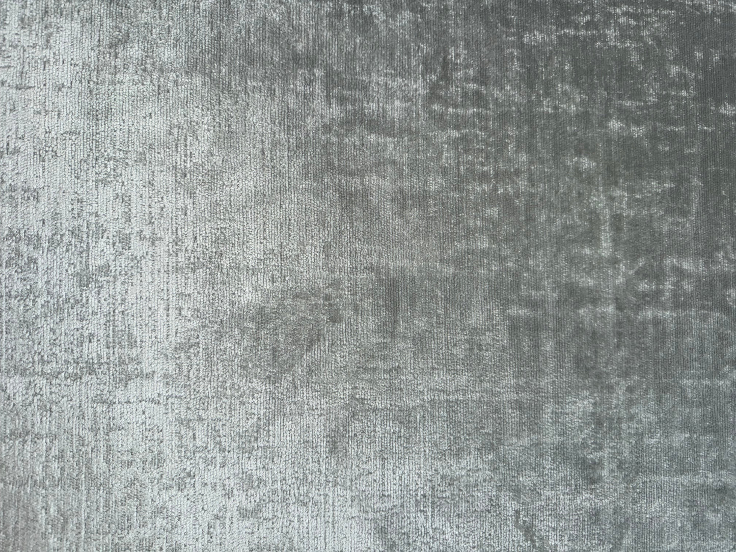 Alabama Silver Cloud Heavyweight Shadowed Velvet/Chenille Upholstery Fabric