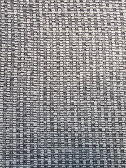 Mixed Grey Soft Feel Basket Weave Upholstery Fabric
