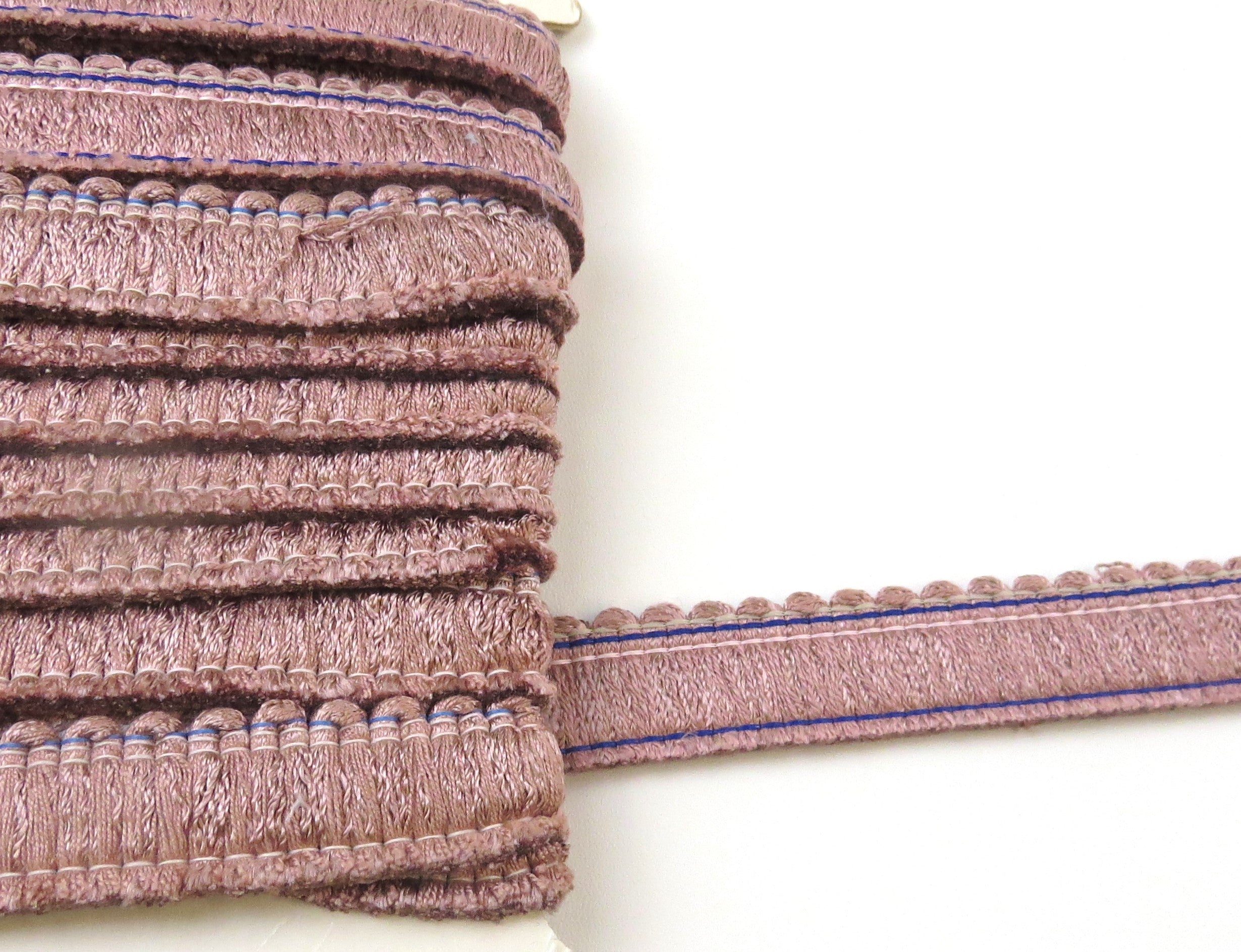 Upholstery Ruche Trim - Pink - Soft Options upholstery trim Soft Options Fabric Supplies