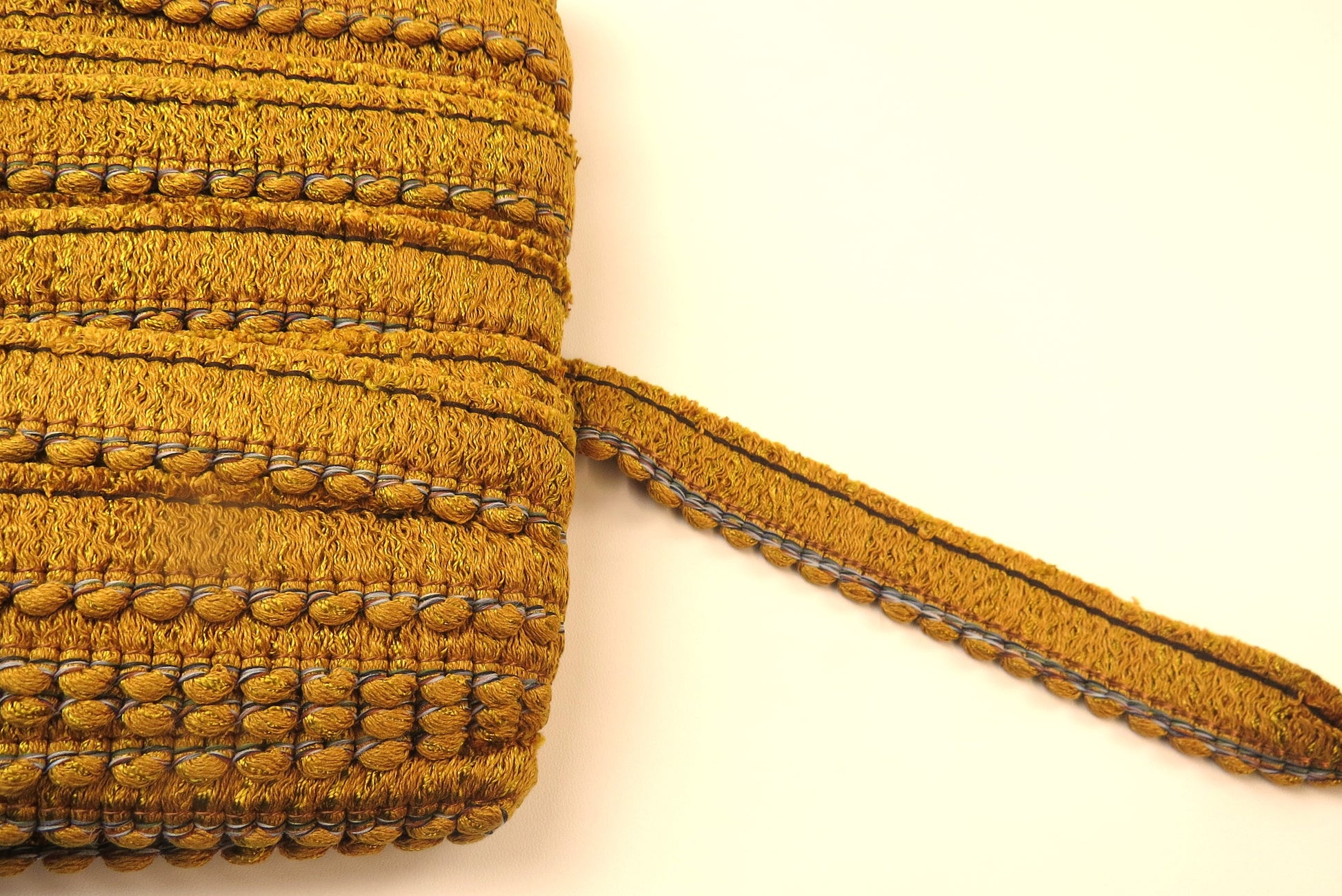 Upholstery Ruche Trim - Gold