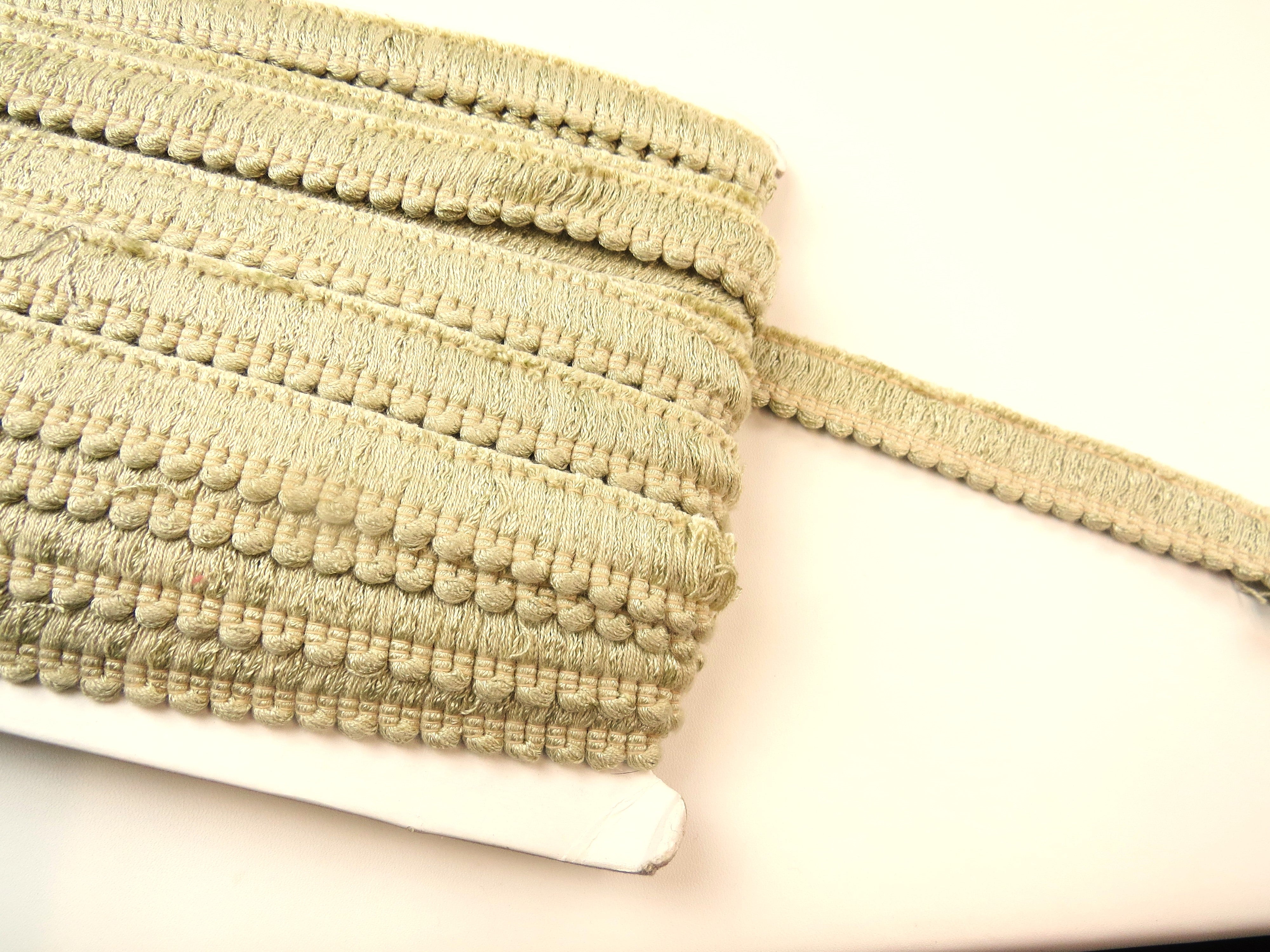 Upholstery Ruche Trim - Cream - Soft Options upholstery trim Soft Options Fabric Supplies