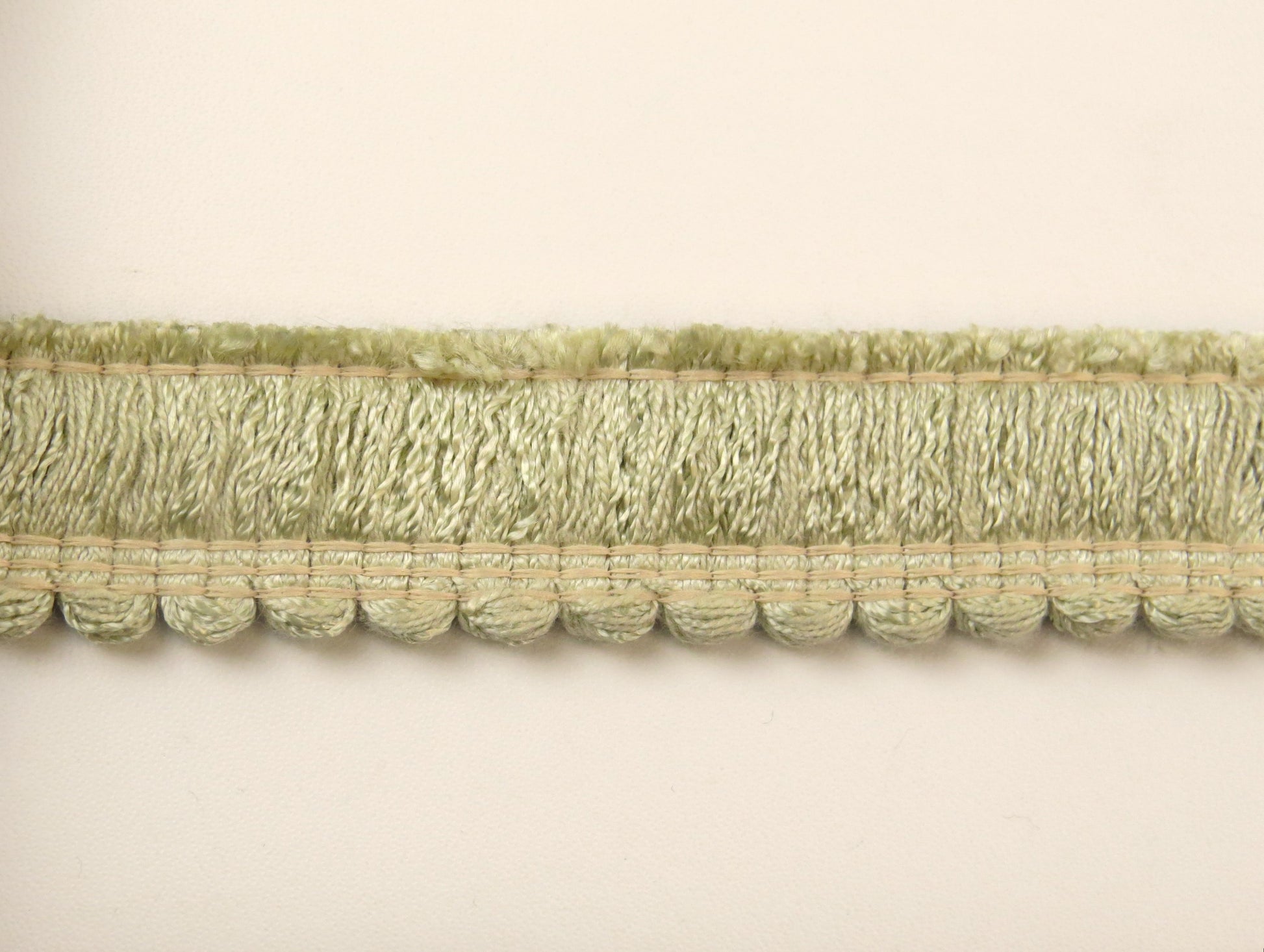 Upholstery Ruche Trim - Cream