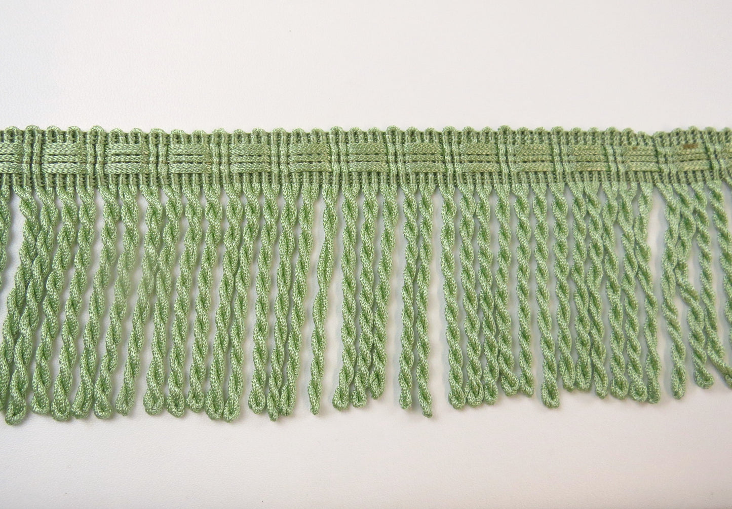 3" Upholstery Bullion Fringe - Apple Green