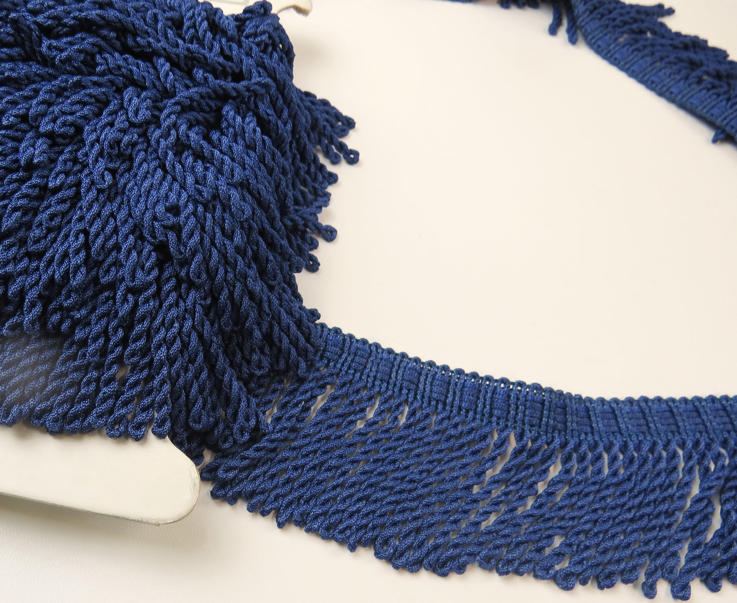 3" Upholstery Bullion Fringe - Royal Blue - Soft Options upholstery trim