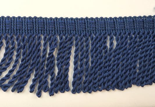3" Upholstery Bullion Fringe - Royal Blue