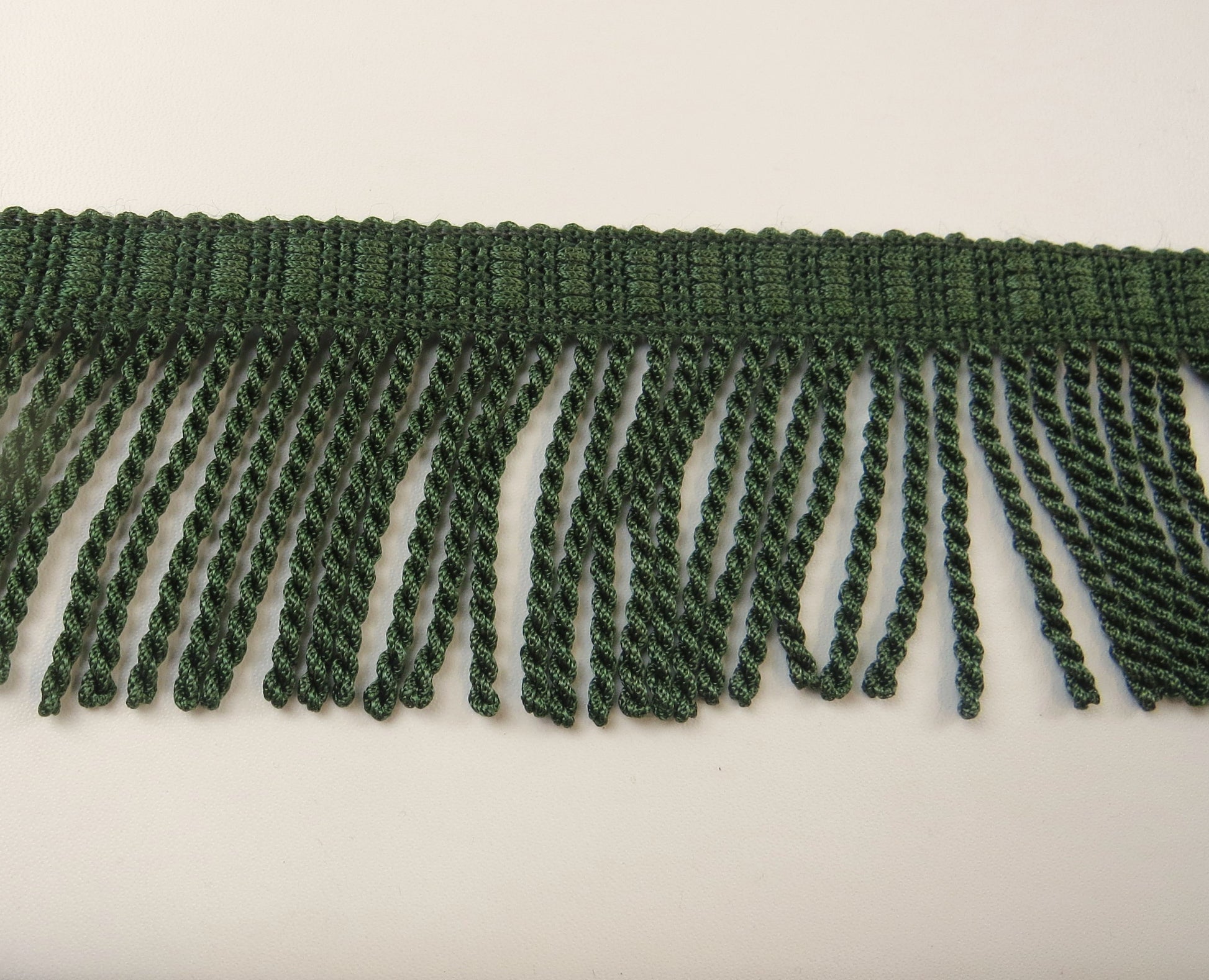 3" Upholstery Fringe - Dark Green