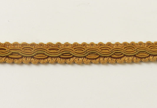 Upholstery Braid Trim - Gold - Soft Options upholstery trim